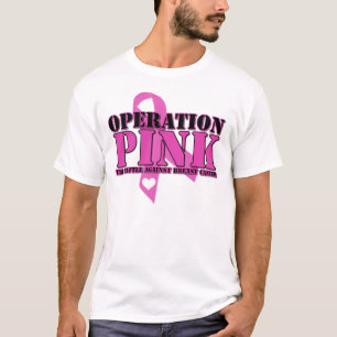 Bewerkingsroze T-shirt