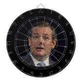 bewerkt ruw dartboard dartbord (Voorkant)