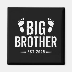 Bewerkt tot Big Brother Est. 2025 Baby Aankondigin Magneet