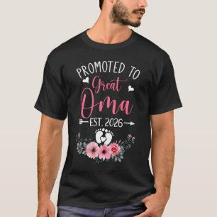 Bewerkt Tot Grote Oma Est 2026 Moeders Dag Shirt &