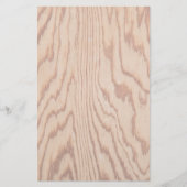 bewerkte houtkorrels briefpapier (Voorkant)