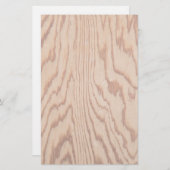 bewerkte houtkorrels briefpapier (Voorkant / Achterkant)