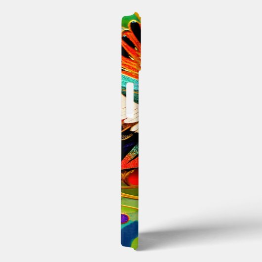 Bewerkte Kolibrie Case-Mate iPhone Case (Achterkant / Rechts)