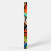 Bewerkte Kolibrie iPhone Hoesje (Rechterkant)