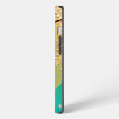 Bewerkte Kolibrie iPhone Hoesje (Linkerkant)
