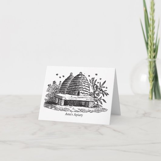  Bewick bijenkorf bijen briefkaarten (Voorkant)