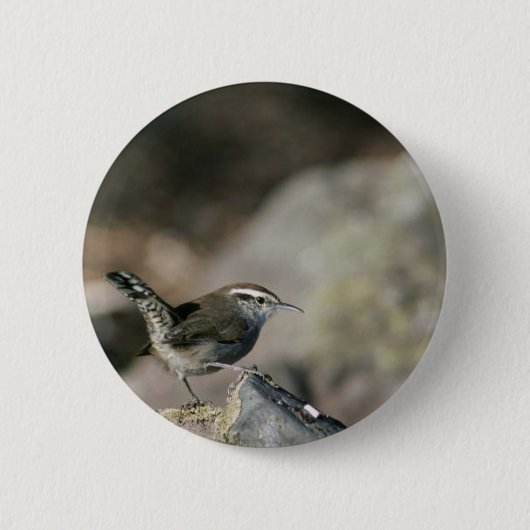 Bewick's kinderen ronde button 5,7 cm (Voorkant)