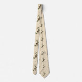 Bewick's Wren van Audubon's Birds of America Stropdas (Achterkant)