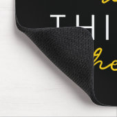 Bewijs Alle Bijbelcitaten Gele Typografie Muismat (Hoek)