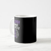 Bewijs dat ik hersenepilepsie bewustzijn heb koffiemok (Voorkant links)