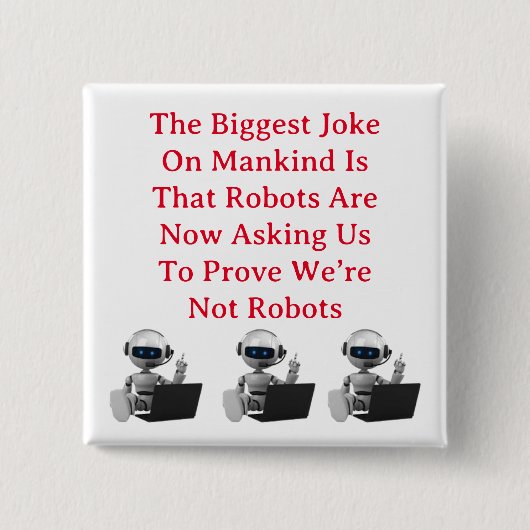 Bewijs dat je een menselijke Button bent (Voorkant)