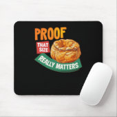 Bewijs dat maat echt is - Yorkshire Pudding Stick Muismat (Met muis)
