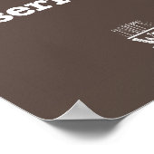 Bewijs dat u werkt poster (Hoek)