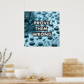 Bewijs dat ze het mis hebben poster (Keuken)