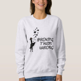 Bewijs dat ze het mis hebben trui