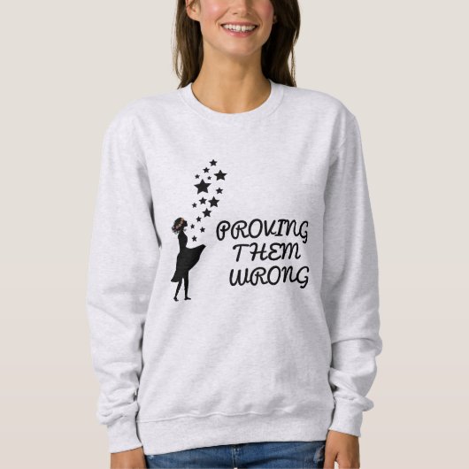 Bewijs dat ze het mis hebben trui (Voorkant)