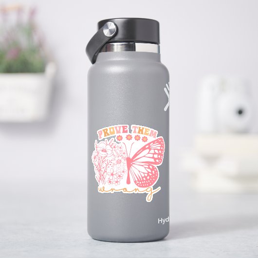 Bewijs dat ze verkeerd zijn sticker (HydroFlask)