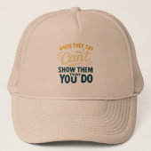Bewijs Hen Ongelijk Hoed Trucker Pet (Voorkant)