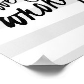 Bewijs hen Verkeerde Motivatie Druk van het Patroo Poster (Hoek)