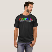 Bewijs het, het Bewijs van de Tekst T-shirt (Voorkant volledig)