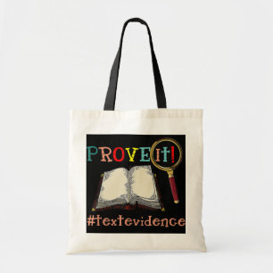 Bewijs het xt Bewijsleedleraar Tote Bag