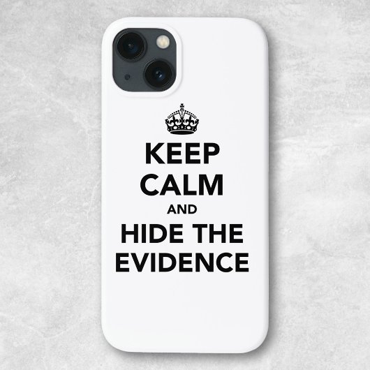 Bewijs kalmeren en verbergen Case-Mate iPhone case