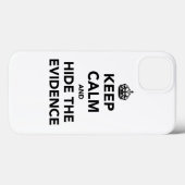 Bewijs kalmeren en verbergen Case-Mate iPhone case (Achterkant (horizontaal))