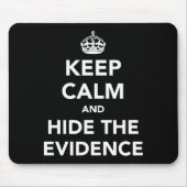Bewijs kalmeren en verbergen muismat (Voorkant)