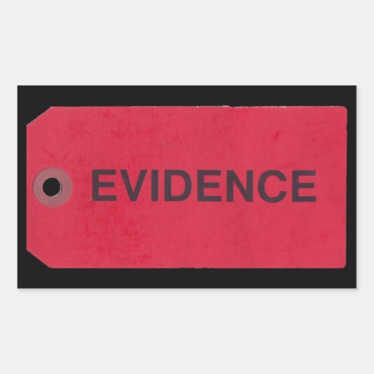 Bewijs Label Rechthoekige Stickers (Voorkant)