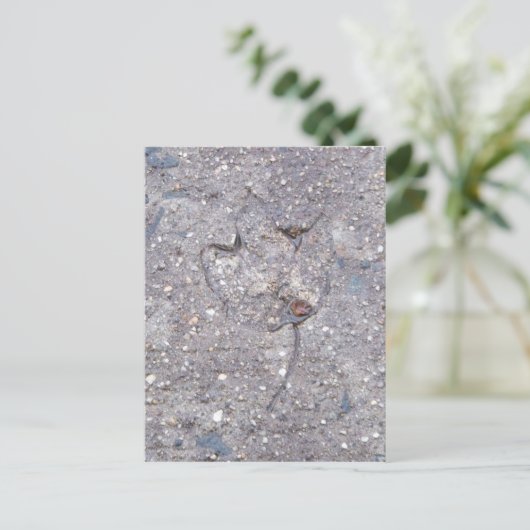 Bewijs van herfst - lederen kaart (Staand voorkant)