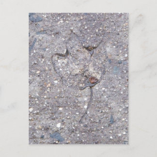 Bewijs van herfst - lederen kaart