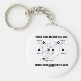 Bewijs van het bestaan van het higgsboson sleutelhanger