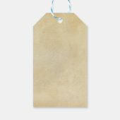 Bewijsketen van het spelletje van het misdrijf van cadeaulabel (Achterkant)