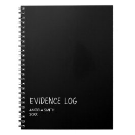Bewijslogboek Notitieboek – Grappig donkere humor