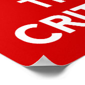 Bewijsmateriaal van de vraag en denk kritisch poster (Hoek)