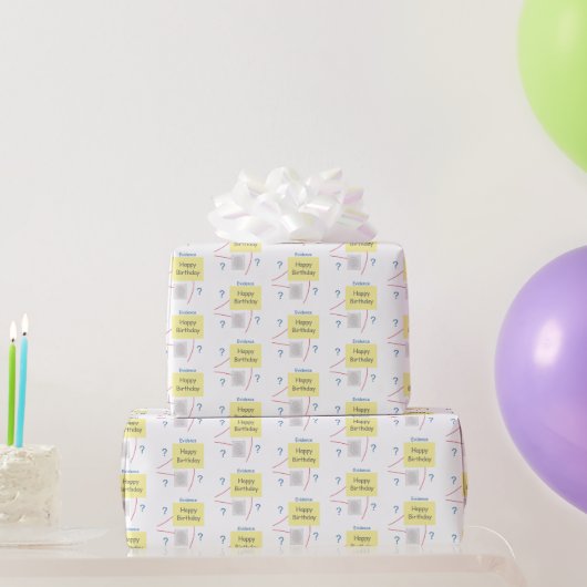 Bewijsraad voor Mystery Crime Solving Cadeaupapier (Feestgeschenken)