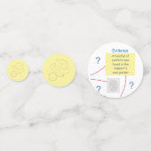 Bewijsraad voor Mystery Crime Solving Confetti (Voorkanten)