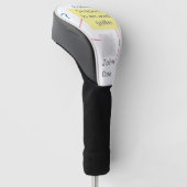 Bewijsraad voor Mystery Crime Solving Golfheadcover (Schuin)
