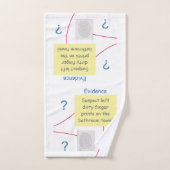 Bewijsraad voor Mystery Crime Solving Handdoek (Handdoek)