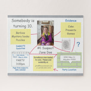 Bewijsraad voor Mystery Crime Solving Legpuzzel