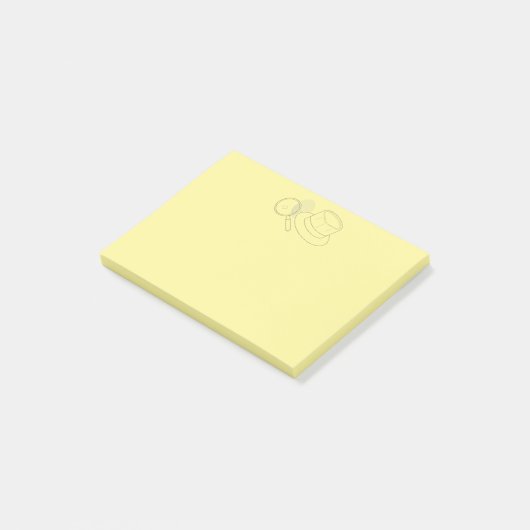 Bewijsraad voor Mystery Crime Solving Post-it® Notes (Schuin)