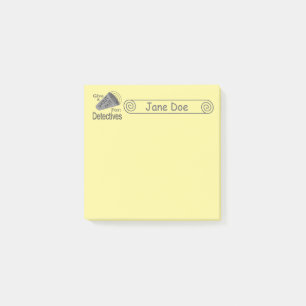 Bewijsraad voor Mystery Crime Solving Post-it® Notes