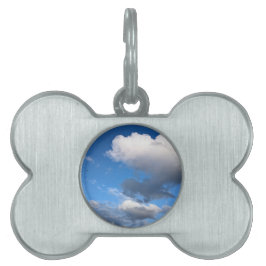 Bewijzen van een grijze wolk huisdieren naamplaatje