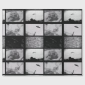 Bewijzen van emailpapier voor buitenlanders en ufo cadeaupapier (Vlak)