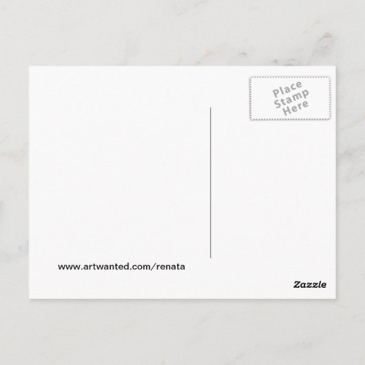 Bewitch Briefkaart (Achterkant)