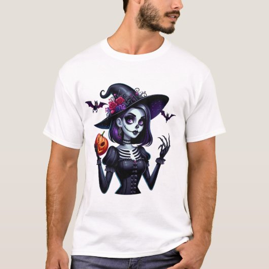 Bewitched Beauty Collectie spooky T-shirt (Voorkant)