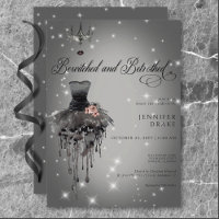 Bewitched & Betrothed Halloween Glam Zwart Douche