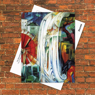 Bewitched Mill Franz Marc Abstract Briefkaart