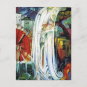 Bewitched Mill Franz Marc Abstract Briefkaart (Voorkant)