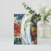 Bewitched Mill Franz Marc Abstract Briefkaart (Staand voorkant)